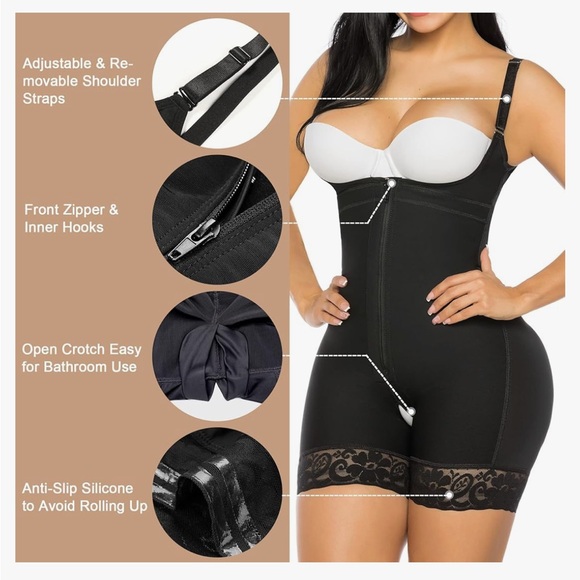 Black Women's Shapewear Faja - Picture 3 of 9
